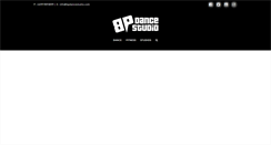 Desktop Screenshot of bpdancestudio.com