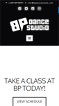 Mobile Screenshot of bpdancestudio.com